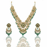 Gold Bridal Necklace Set ( Hallmark 91.6)