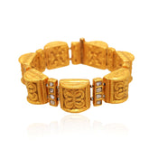 Suvarna Tilak Polki Diamond Bracelet