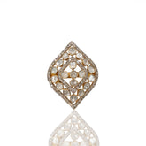 Polki Diamond Open Setting Ring