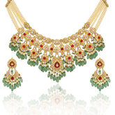 Shubhra Swarnmala Bridal Polki Diamond Necklace Set