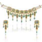 Hari Gold Temple Chocker Necklace