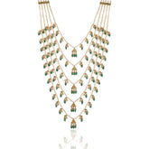 Regal Pachlada Polki and Pearl Necklace