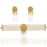 Polki Choker Necklace Set