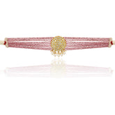 Seven-Row Ruby Bead and Polki Choker