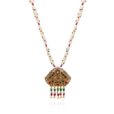 Lakshmi Vilas Stone Pendant Necklace