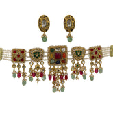 Navratna Heritage Polki Choker Set