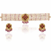Yashaswini Partash Designe Chocker Necklace Set