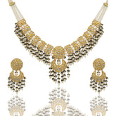 Polki Diamond Necklace Set