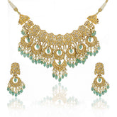 Bhargavi Bridal Gold Polki Necklace Set