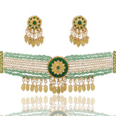 Polki Diamond Chocker Necklace Set