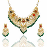 Navratan Necklace Set