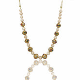 Antique Navratan Balls Kathla Necklace
