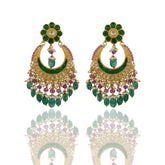 Maharani Thappa Chandbali Earrings