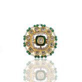 Polki Diamond Traditional Ring