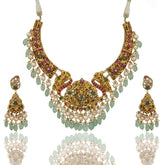 South259 Designed Gold Necklace Set (Hallmark-91.6)