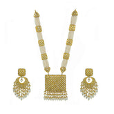 Chand Tara Gold Polki Pendant Set
