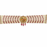 Navratna and Polki Diamond Choker Necklace