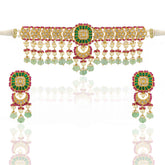 Royal Polki Choker Necklace Set