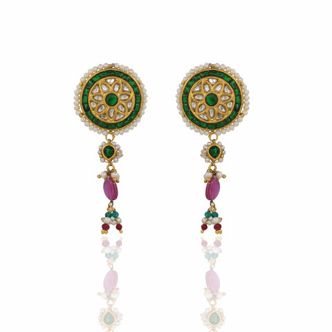 Maharani's Polki Necklace Set