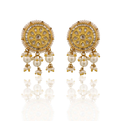 Polki Choker Necklace Set