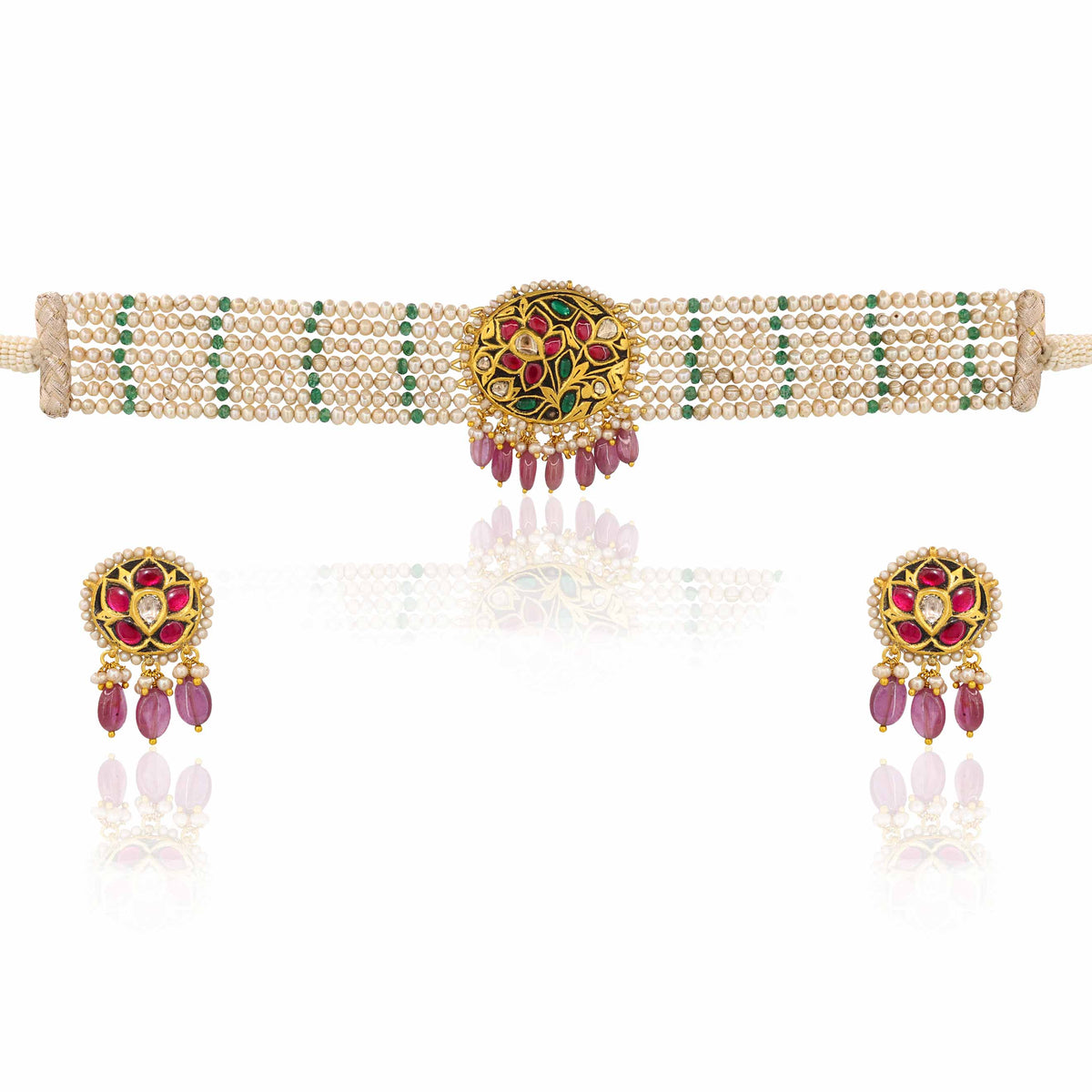 Kamala Designer Chocker Necklace Set