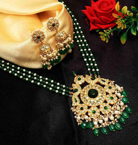 Hamsa Swarna Gold Pendant Necklce
