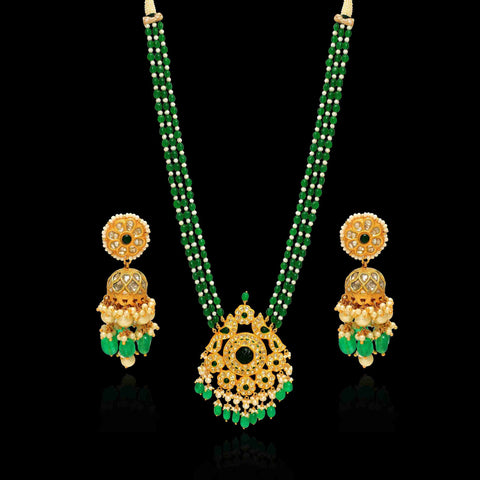 Hamsa Swarna Gold Pendant Necklce