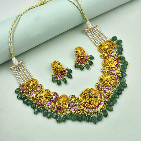 Peacock South Necklace (Hallmark 91.6)