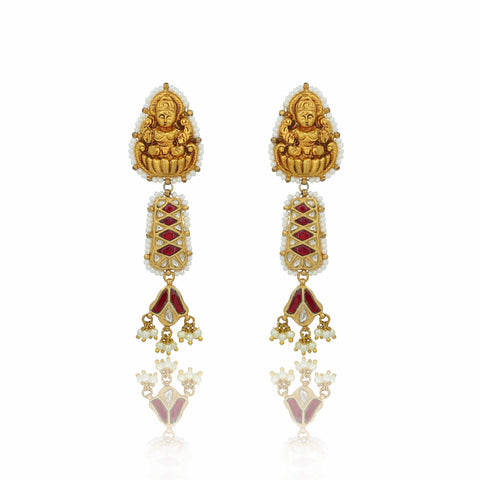 Veera Lakshmi Gold Temple Necklace