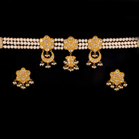 Gauri Shringar Chocker Necklace Set