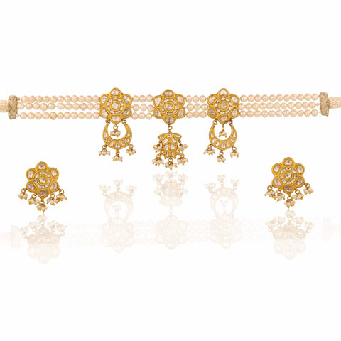 Gauri Shringar Chocker Necklace Set