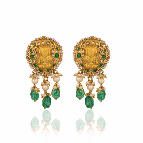 Mahalakshmi Gold Temple Chocker Necklace