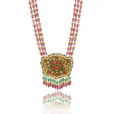 Shubha Gold Diamond Pendant Necklace