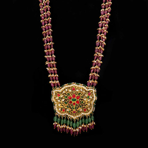 Shubha Gold Diamond Pendant Necklace