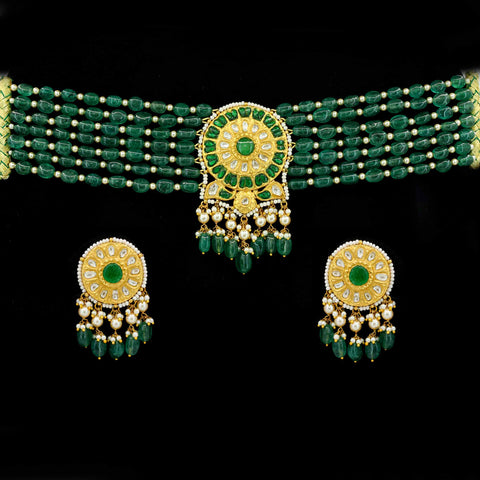 The Emerald Empress Choker Set