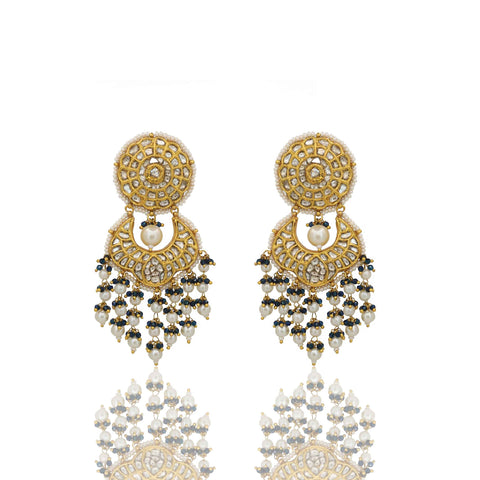 Polki Diamond Necklace Set
