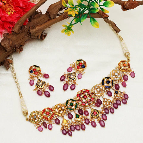 Navratan Choker Set
