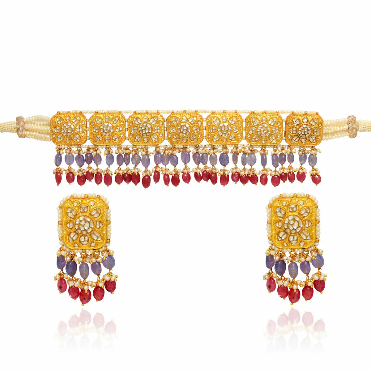 Polki Choker Set
