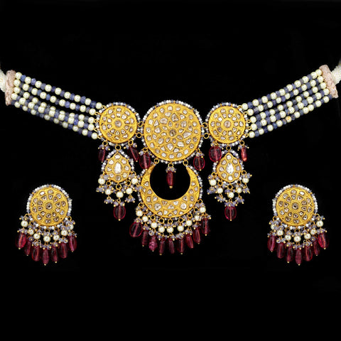 Polki Diamond Chocker Necklace