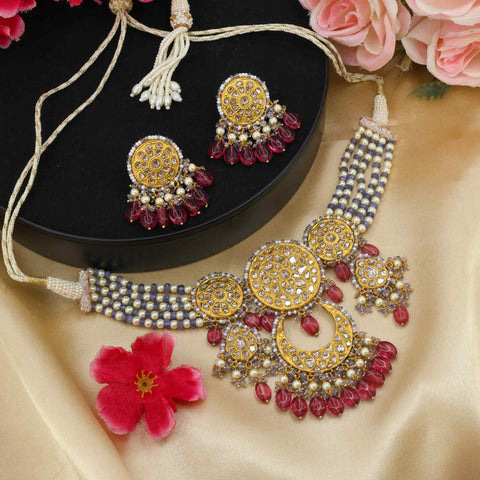Polki Diamond Chocker Necklace