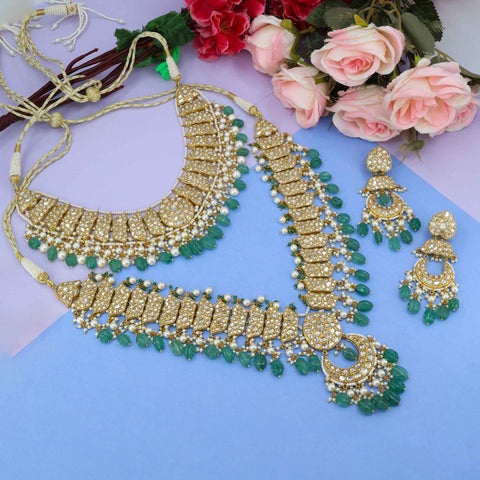 Bridal Polki Necklace Set