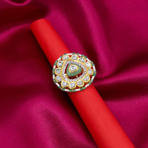 Polki Diamond Ring