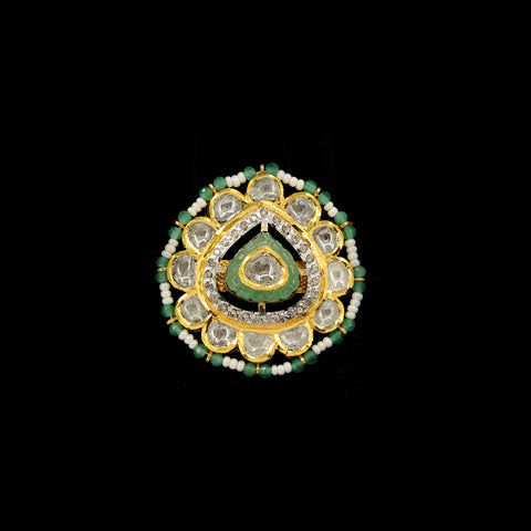 Polki Diamond Ring
