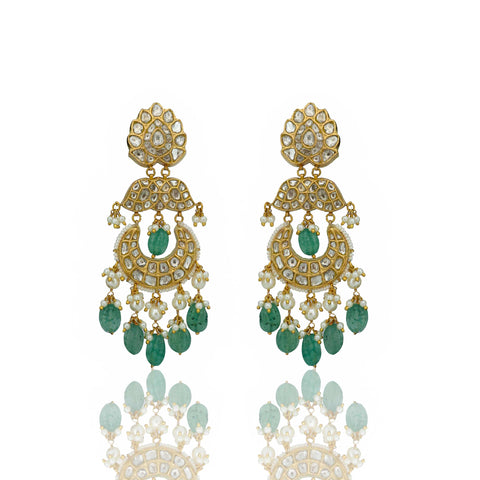 Bridal Polki Necklace Set