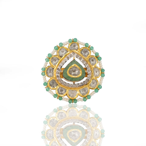 Polki Diamond Ring