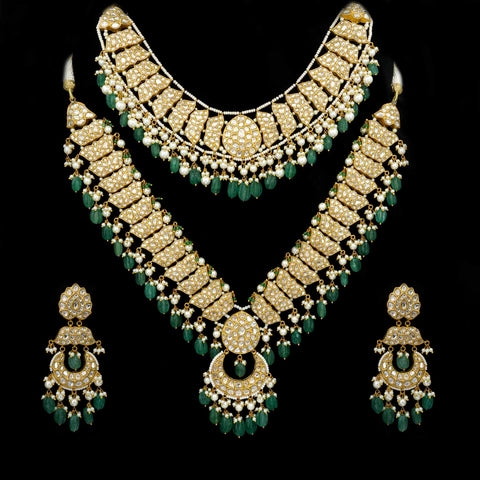 Bridal Polki Necklace Set
