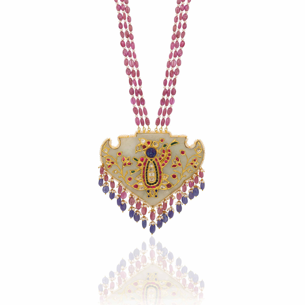Shree Nath JI Gold Temple Necklace