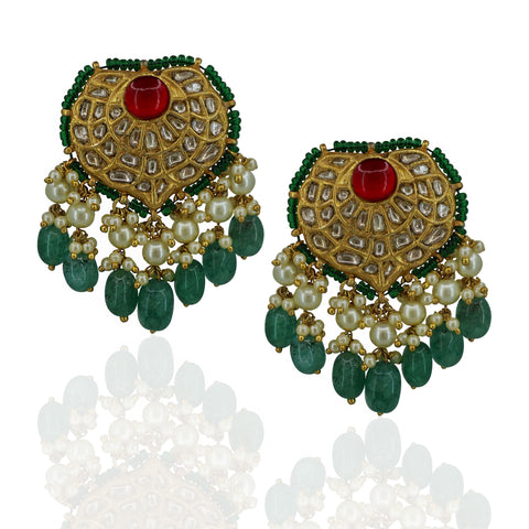 Majestic Gold Choker Set with Syndicate Polki Diamonds